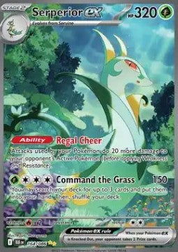 Serperior ex - Black Bolt (Special Illustration Rare) [BLK-164]