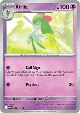 Kirlia - Mega Evolution (Common) [MEG-059]