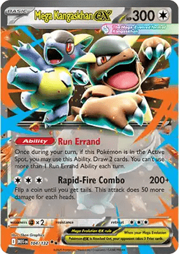 Mega Kangaskhan ex - Mega Evolution (Double Rare) [MEG-104]