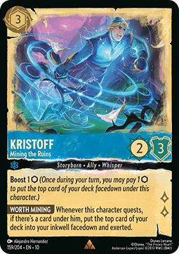 Kristoff - Mining the Ruins (V.1) - Whispers in the Well (Rare) [10WHI-159]