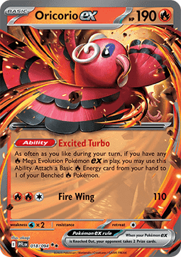 Oricorio ex - Phantasmal Flames (Double Rare) [PFL-018]