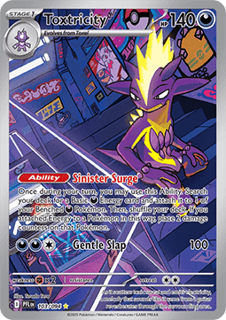 Toxtricity - Phantasmal Flames (Illustration Rare) [PFL-103]