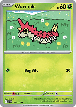 Wurmple - Ascended Heroes (Common) [ASC-011]