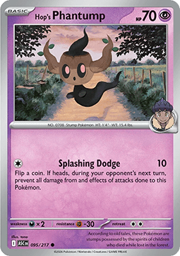 Hop's Phantump - Ascended Heroes (Common) [ASC-095]