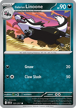 Galarian Linoone - Ascended Heroes (Common) [ASC-131]
