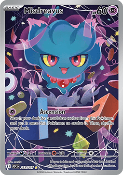 Misdreavus - Ascended Heroes (Illustration Rare) [ASC-233]