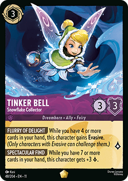 Tinker Bell - Snowflake Collector - Winterspell (Legendary) [11WSP-48]