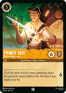 Prince Eric - Noble Swordsman - Wilds Unknown (Common) [12WIL-8]