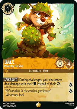 Dale - Ready for His Shot - Wilds Unknown (Legendary) [12WIL-22]