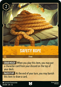 Safety Rope - Wilds Unknown (Uncommon) [12WIL-33]
