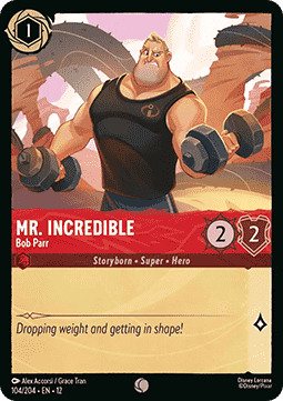 Mr. Incredible - Bob Parr (V.1) - Wilds Unknown (Common) [12WIL-104]
