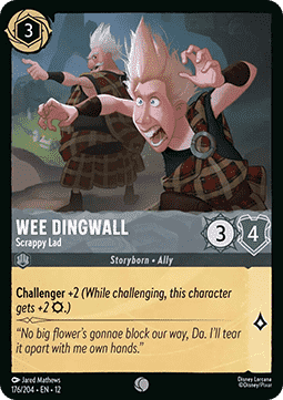 Wee Dingwall - Scrappy Lad - Wilds Unknown (Common) [12WIL-176]