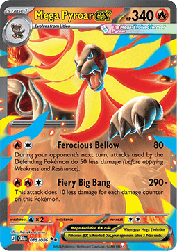 Mega Pyroar ex