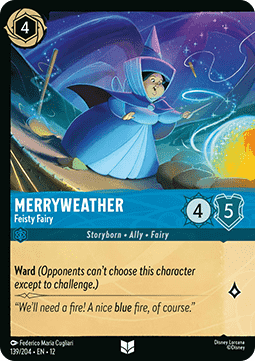 Merryweather - Feisty Fairy (V.2) - Wilds Unknown (Uncommon) [12WIL-139]