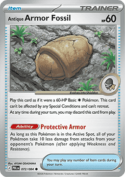 Antique Armor Fossil