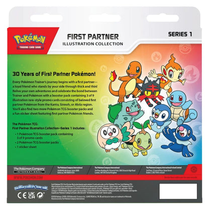 Pokemon First Partner Illustration Collection Box English Series 1