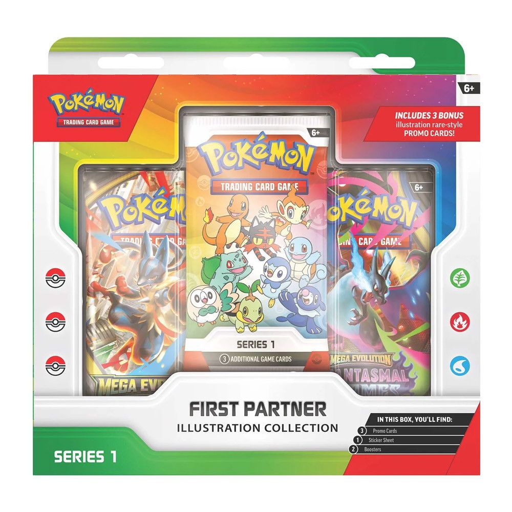 Pokemon First Partner Illustration Collection Box English Series 1