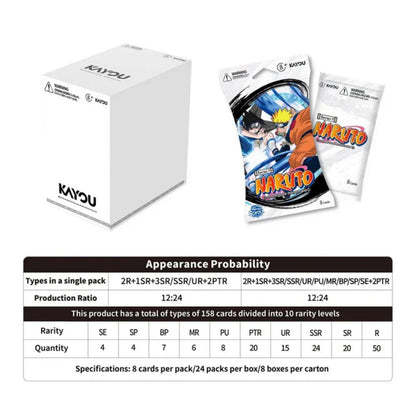 Kayou - Naruto Smriti Collectible Cards Series - Heaven Scroll Sleeved Booster Box (24x Packs)
