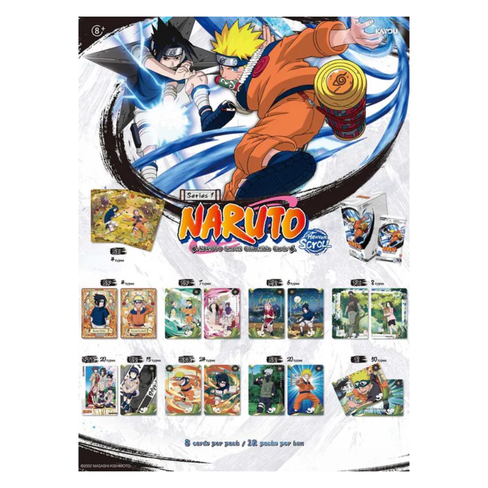 Kayou - Naruto Smriti Collectible Cards Series - Heaven Scroll Sleeved Booster Box (24x Packs)