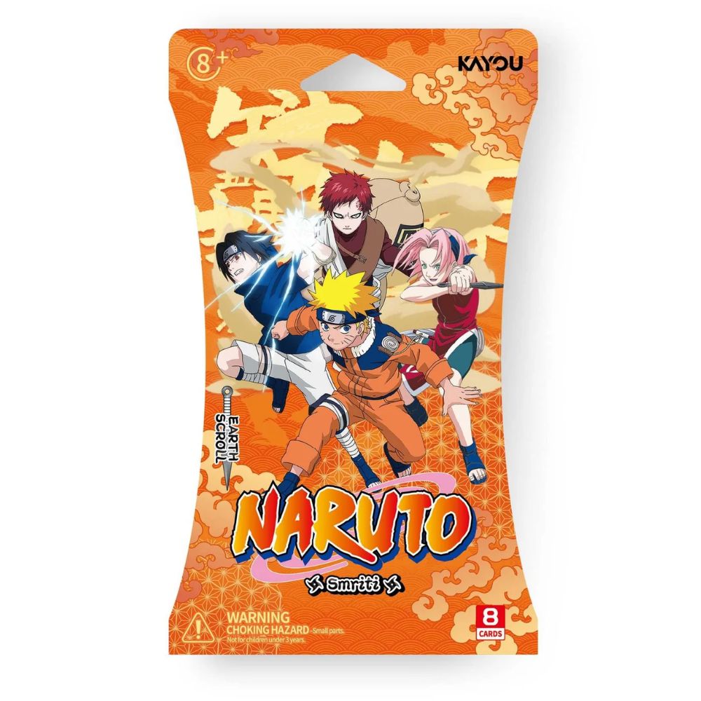 Kayou - Naruto Smriti Collectible Cards - Earth Scroll Sleeved Booster Box (24x Packs)