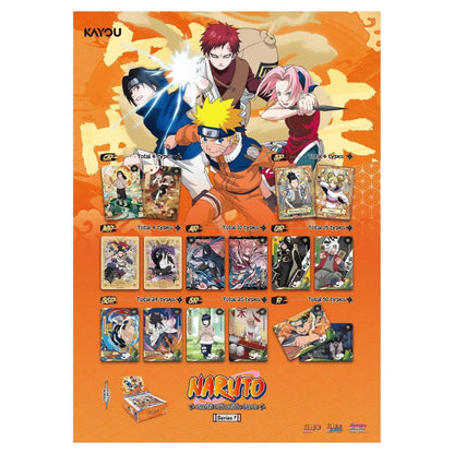 Kayou - Naruto Smriti Collectible Cards - Earth Scroll Sleeved Booster Box (24x Packs)
