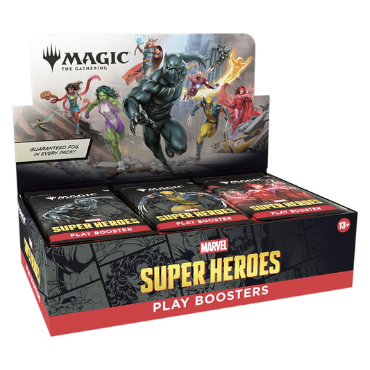 Magic: The Gathering - Marvel Super Heroes - Play Booster Box (30 Packs)