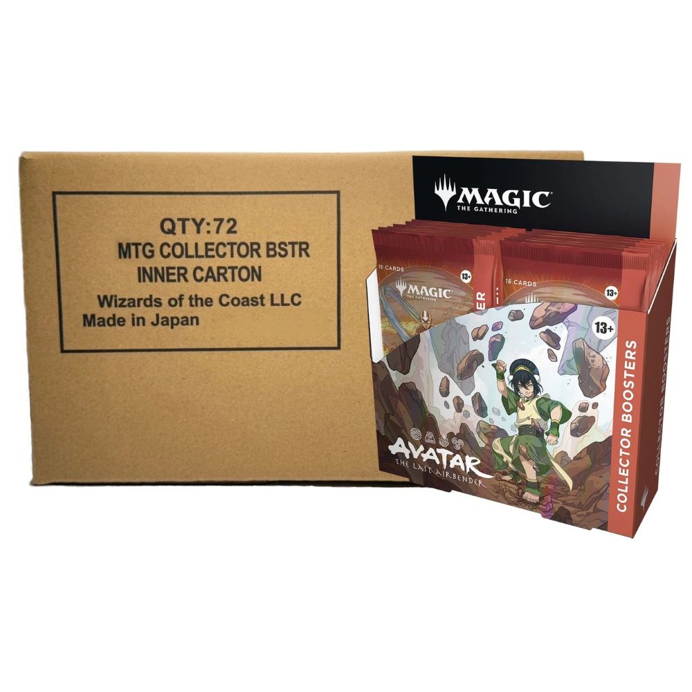 Magic: The Gathering - Universes Beyond - Avatar: The Last Airbender - Collector Booster Box (12x Packs) - Sealed Case of 6