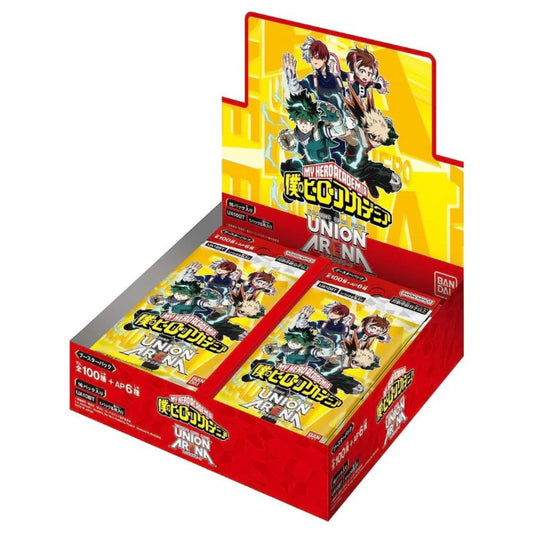 UNION ARENA - MY HERO ACADEMIA VOL.1 - UA10BT - JAPANESE BOOSTER BOX