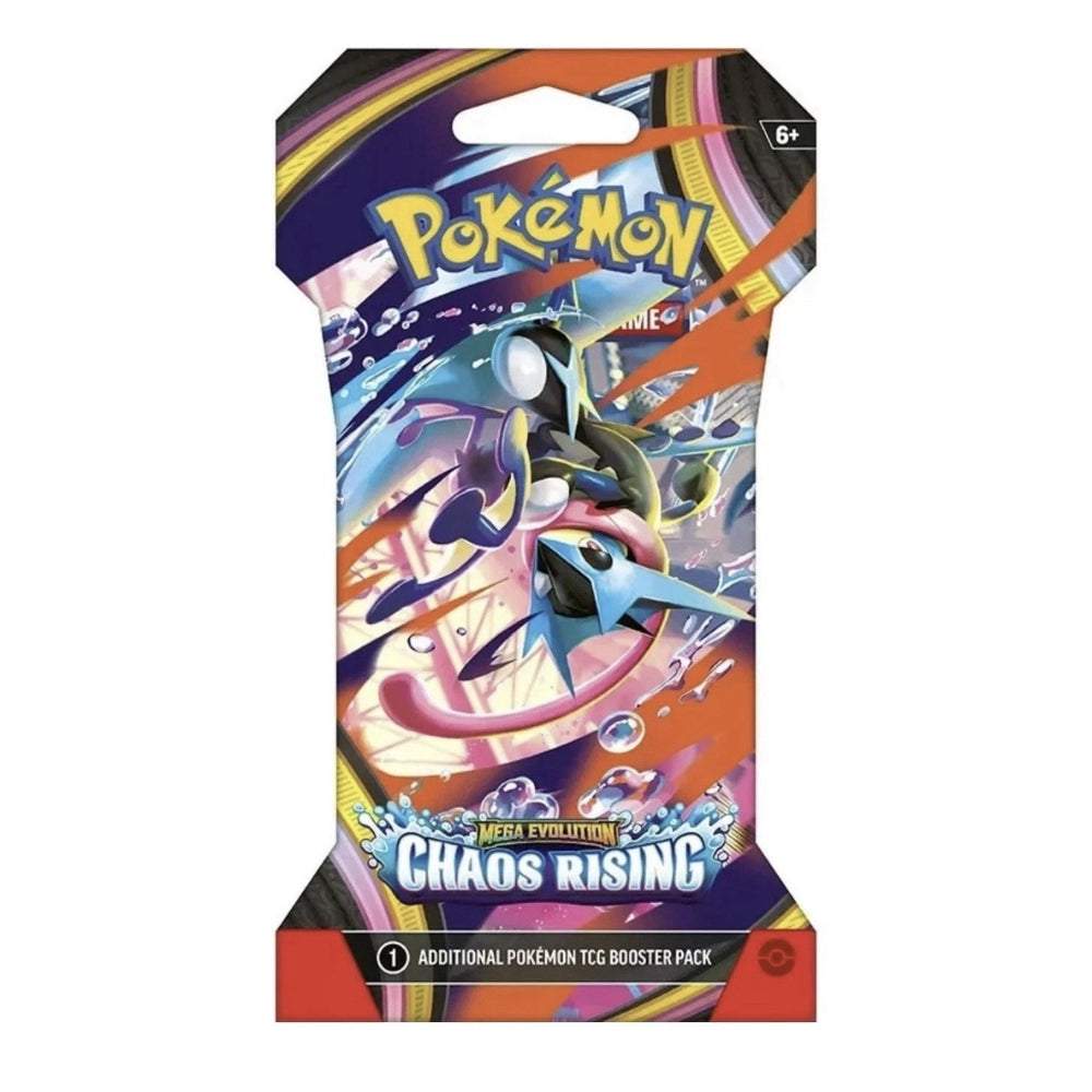 Pokemon Mega Evolution Chaos Rising: Sleeved Booster Pack