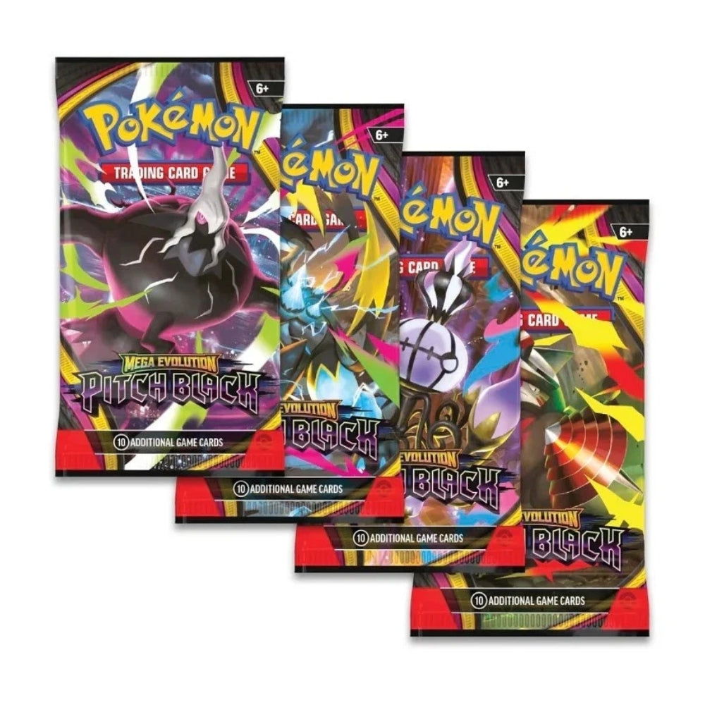 Pokemon Mega Evolution Pitch Black: Booster Pack - Art Set