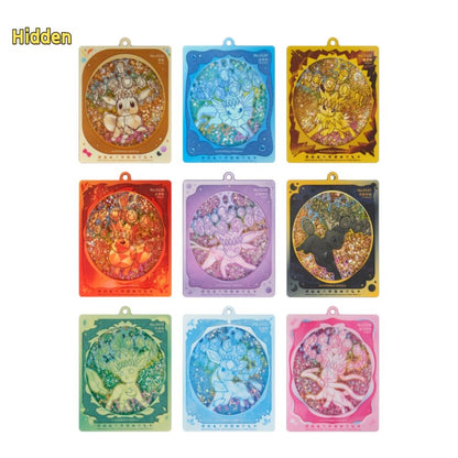 Pokémon Terastal Grand Crystal Gathering - 'Eevee & Friends' QuickSand Card Display Charm Gift Box (CSV9.5C)