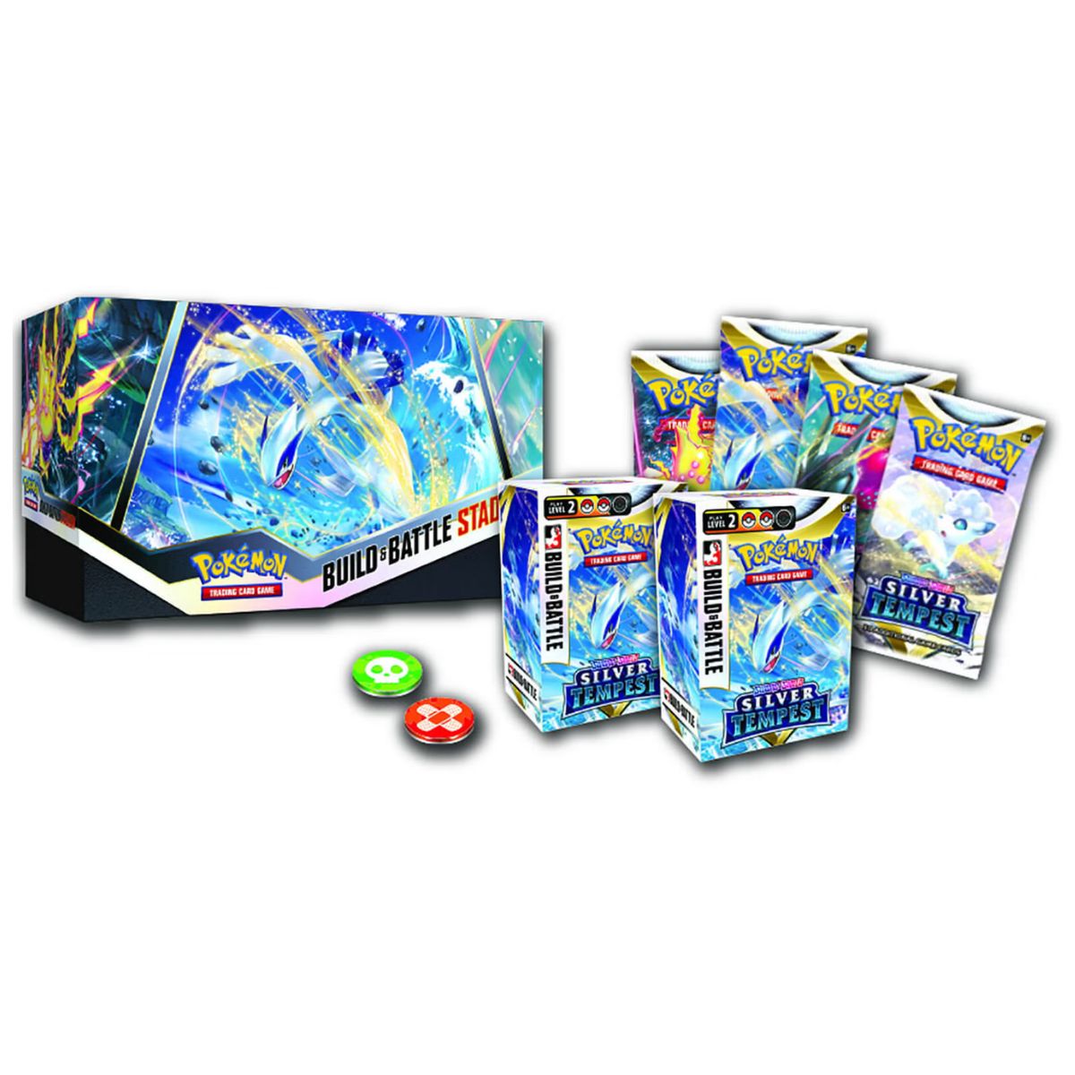 Pokemon Silver Tempest: Build & Battle Stadium